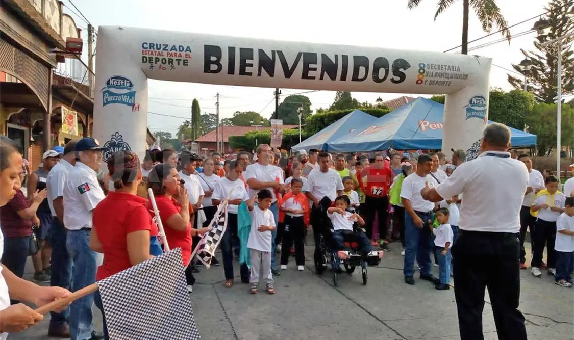 Usaer de Tuxtla Chico celebró carrera de 5 km