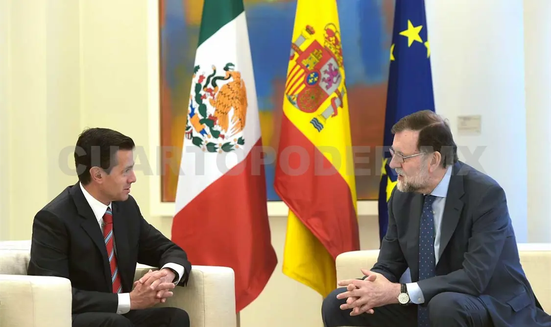 EPN y Rajoy dialogan sobre acuerdo comercial con la UE