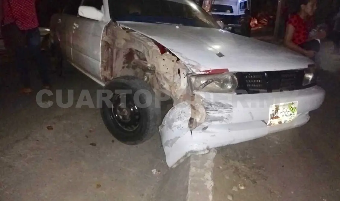Bebé y su mamá quedan lesionados en accidente