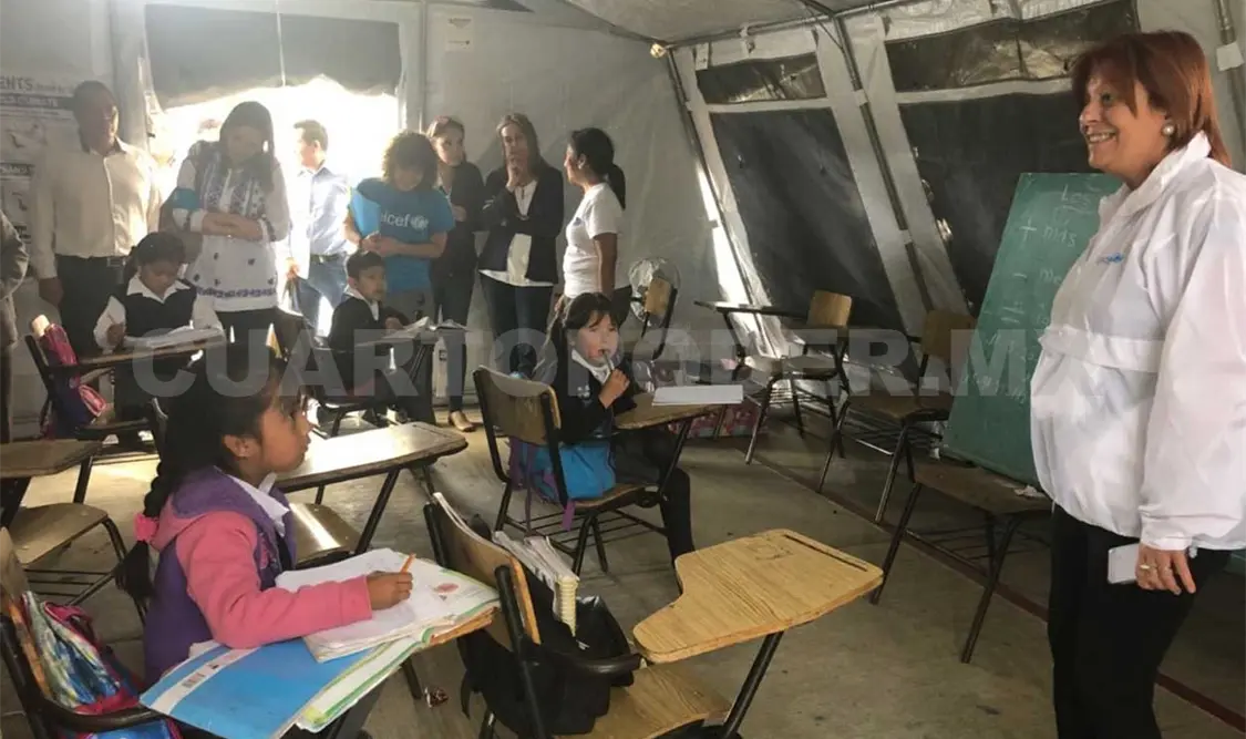 Alumnos terminarán sus estudios con apoyo de Unicef