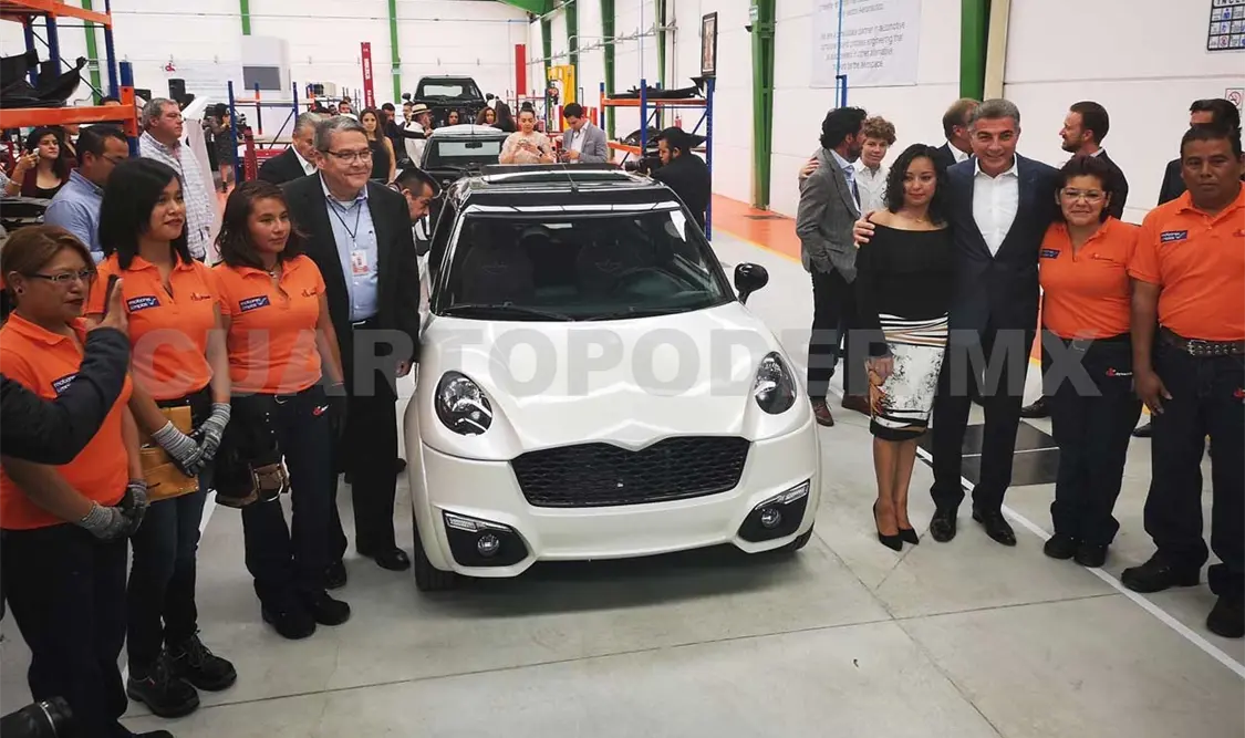 Inicia producción del primer auto eléctrico