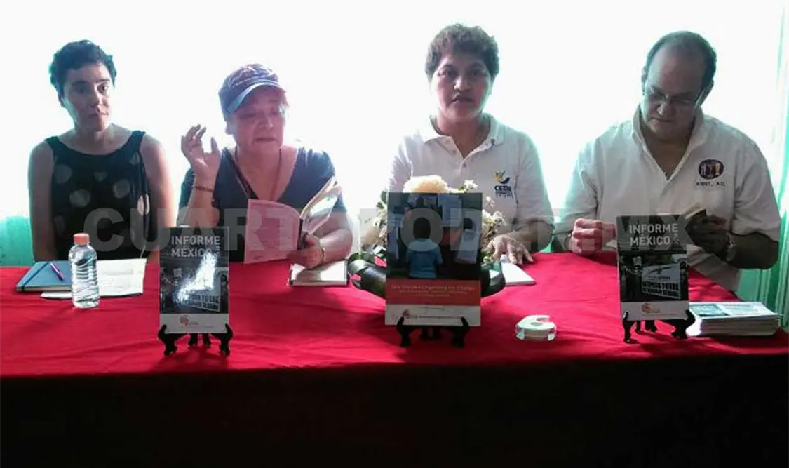 Se destacó la importancia de realizar estos informes para tener conocimientos de lo que realmente sucede en la frontera sur. Ramón García / CP