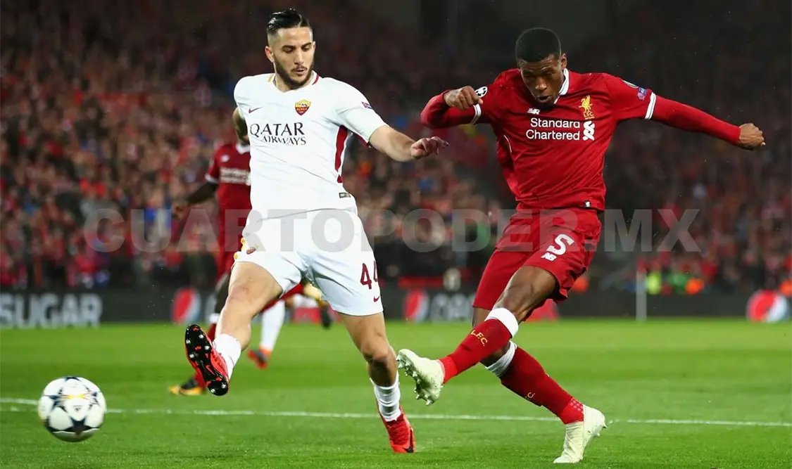 Liverpool a liquidar la serie ante la Roma