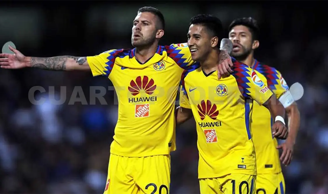 América destroza a Pumas al golearlos 4-1