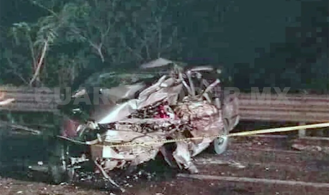 Un muerto y un lesionado en fatal accidente carretero