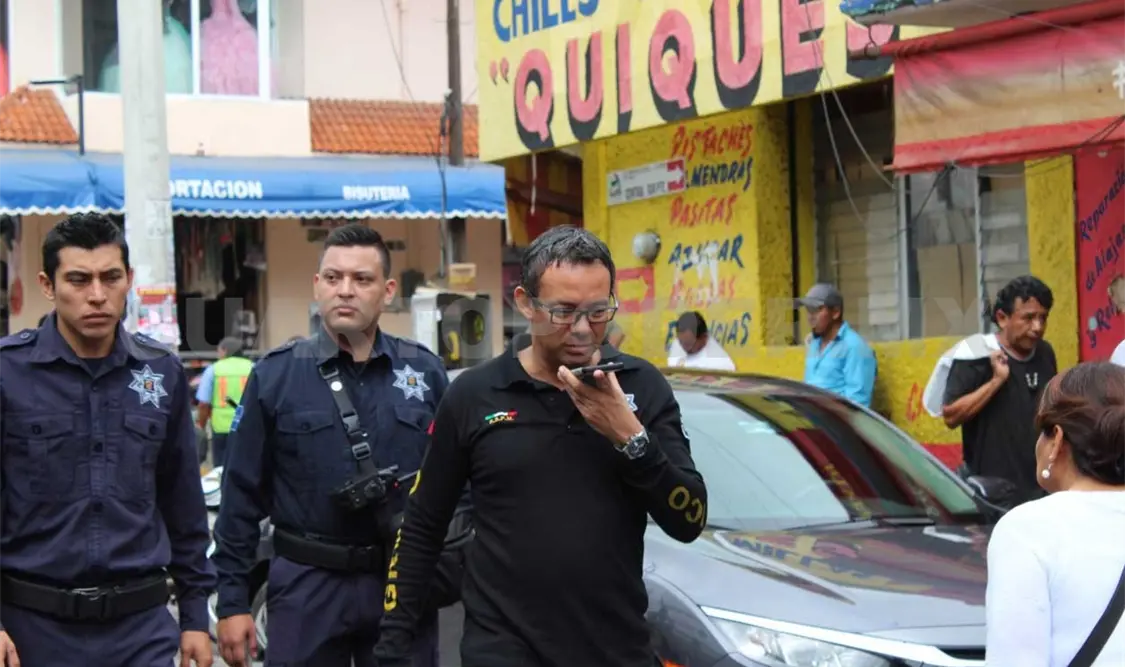 Operativo sorpresa de seguridad en el Centro