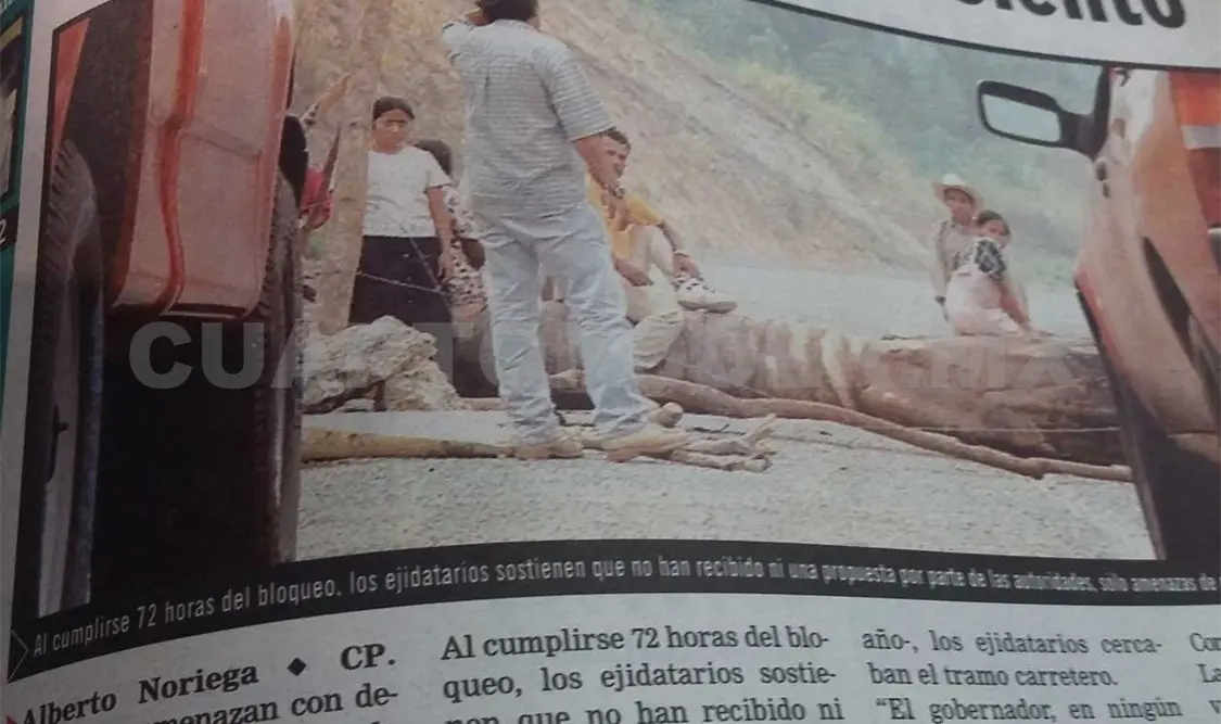 Siniestro pasado: Pobladores prevén desalojo violento