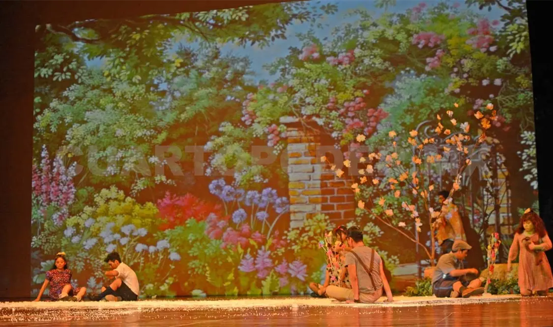 La obra se presentó en el Teatro de la Ciudad Emilio Rabasa. Darwin Mendoza