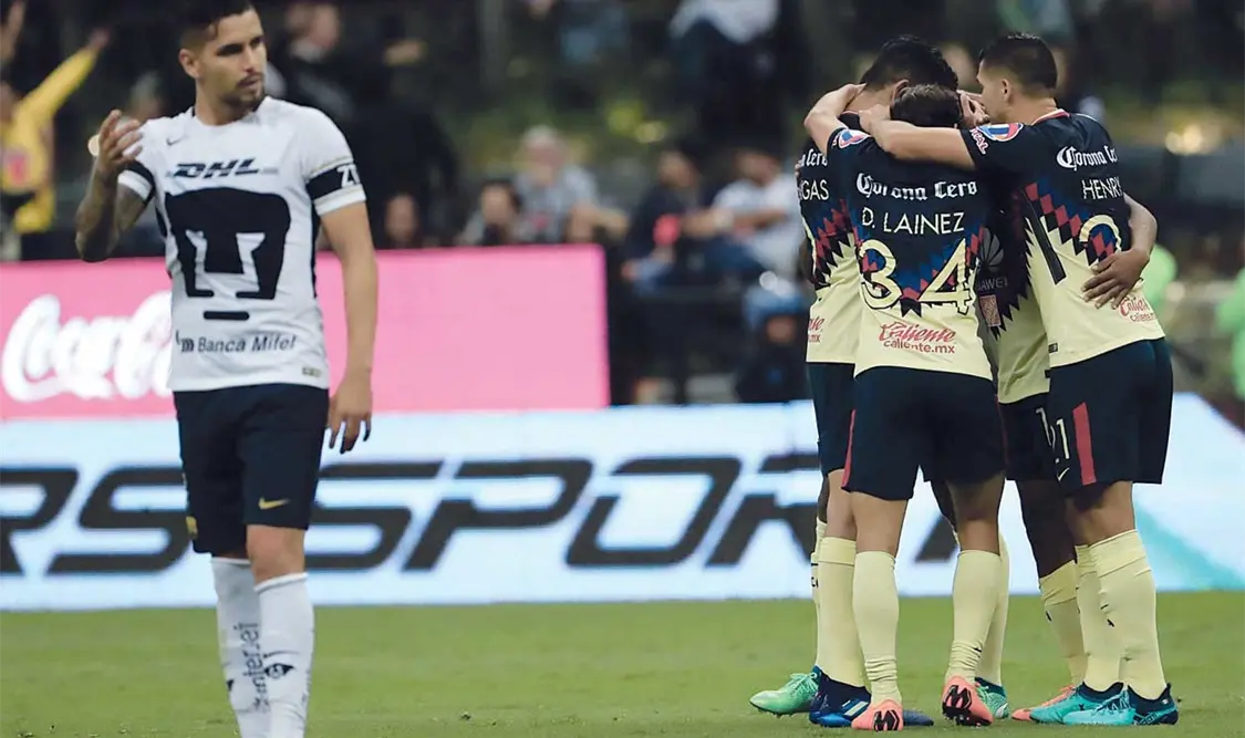 América dio el tiro de gracia a Pumas