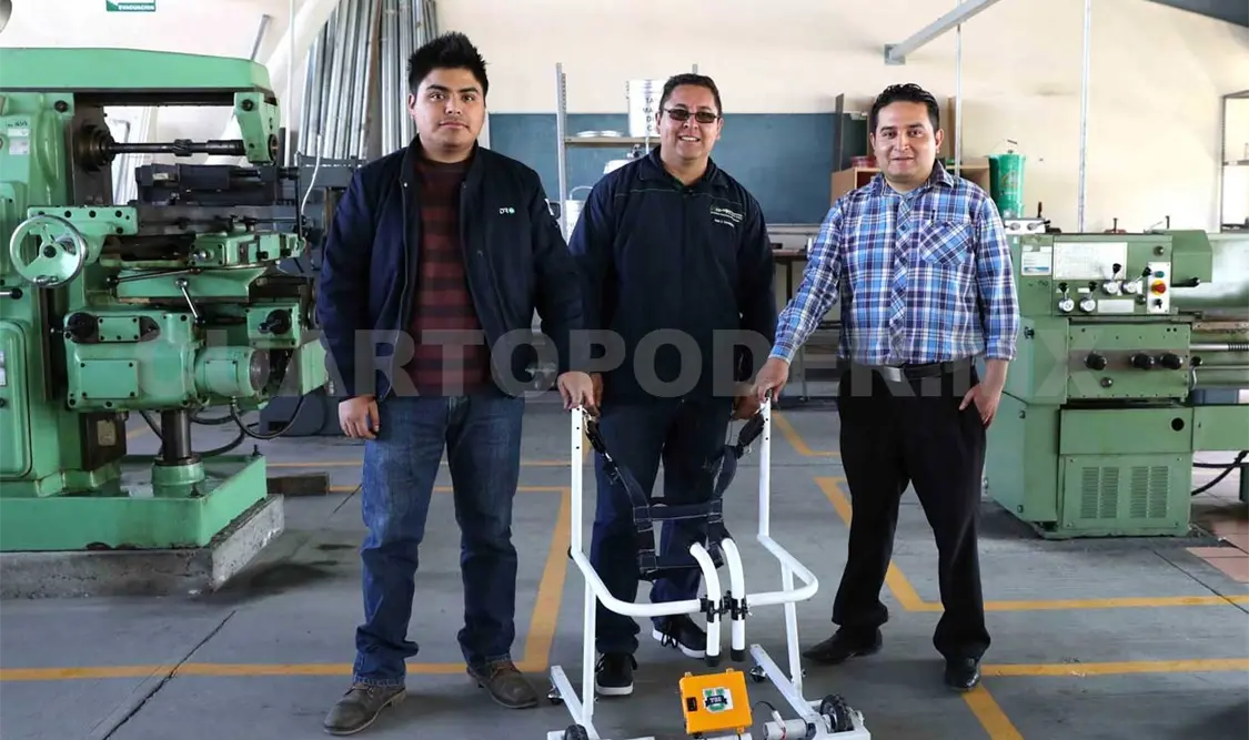 Andadera para niños con discapacidad