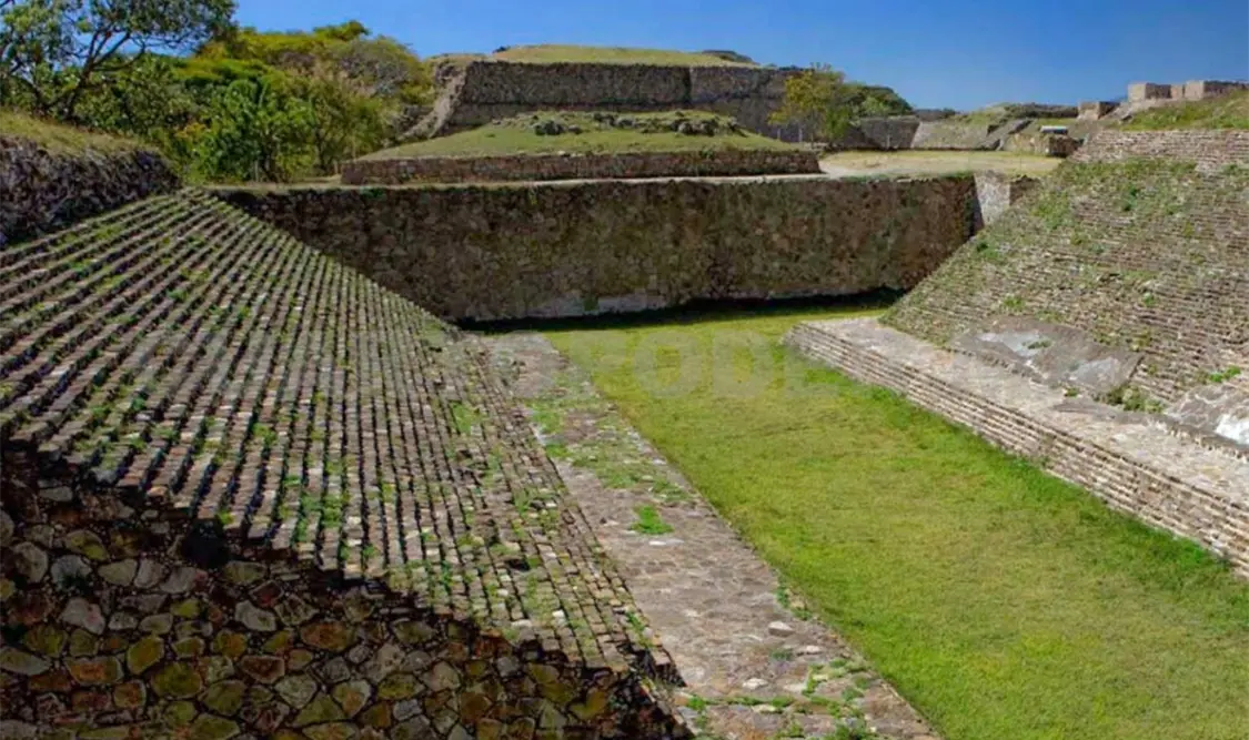 Zona arqueológica de Monte Albán. Cortesía