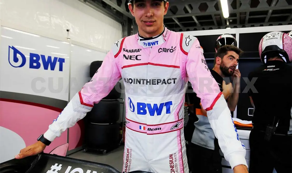 Esteban Ocon ve difícil podio del mexicano