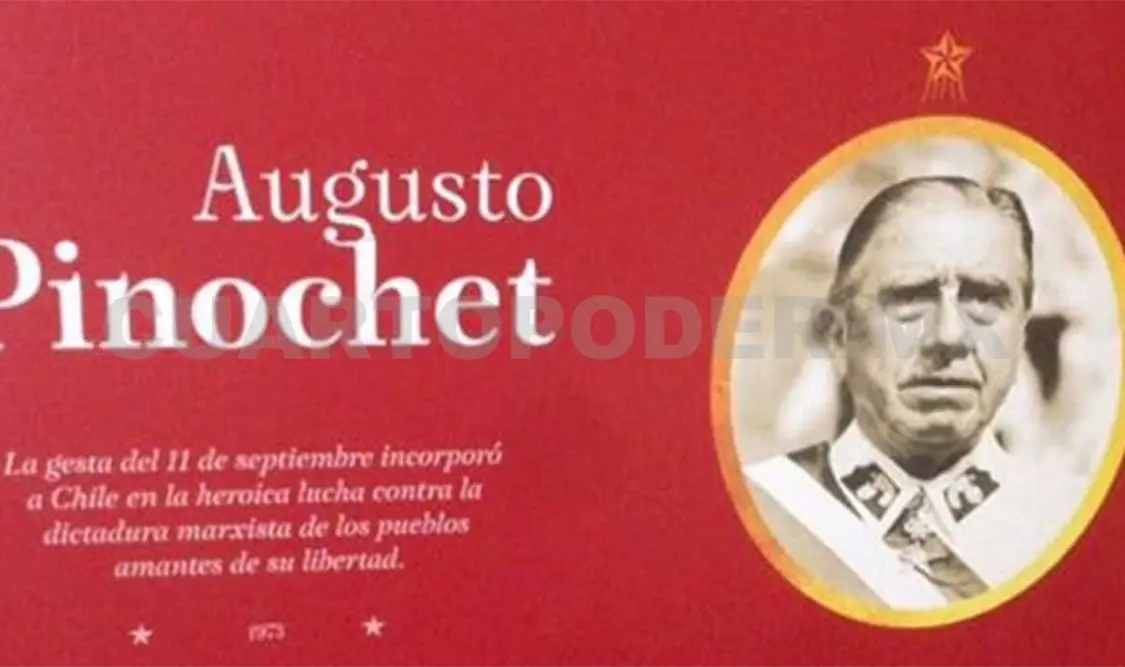 La exposición constaba de 14 imágenes y discursos o pensamientos sobre la libertad. Cortesía