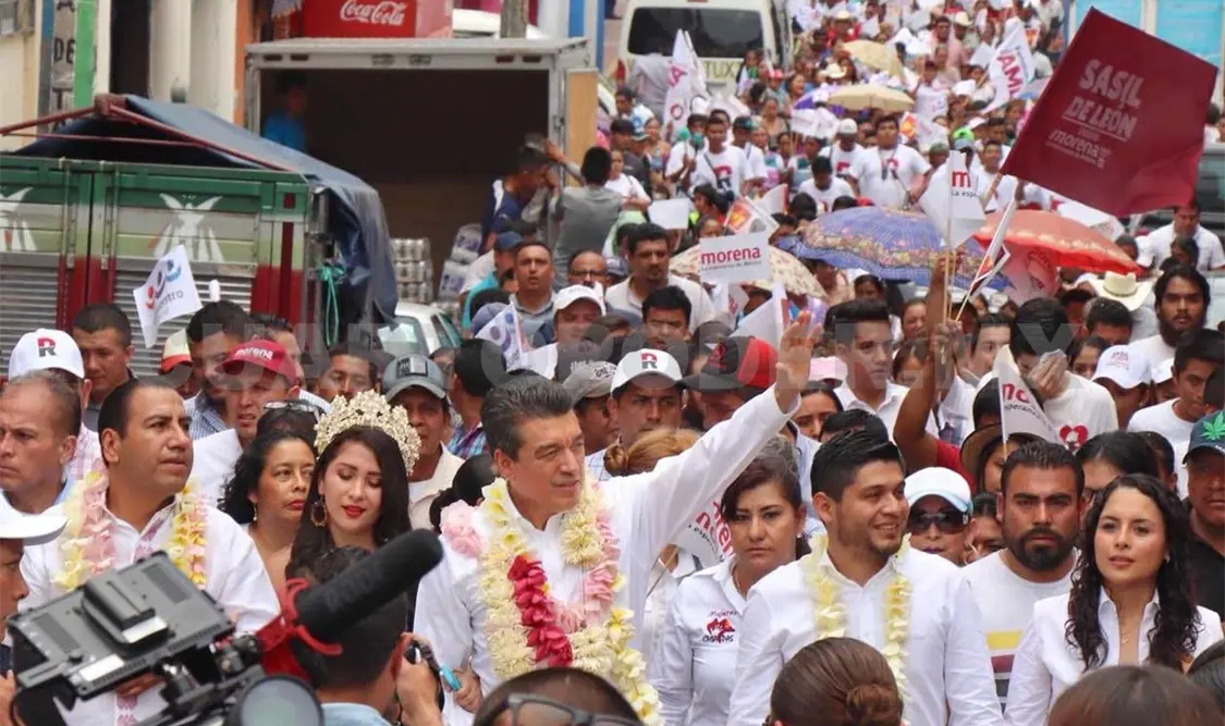 En Venustiano Carranza respaldan a Rutilio