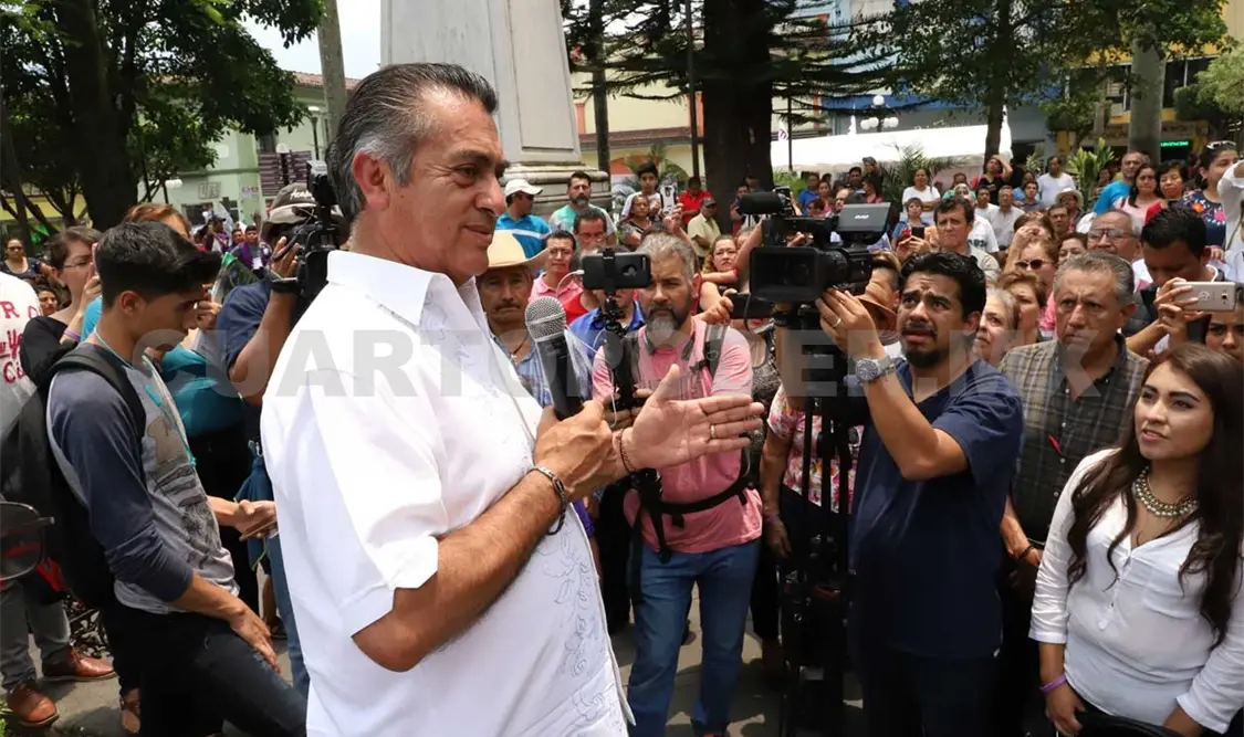 “El Bronco se reunió con habitantes de Orizaba, Veracruz. Notimex