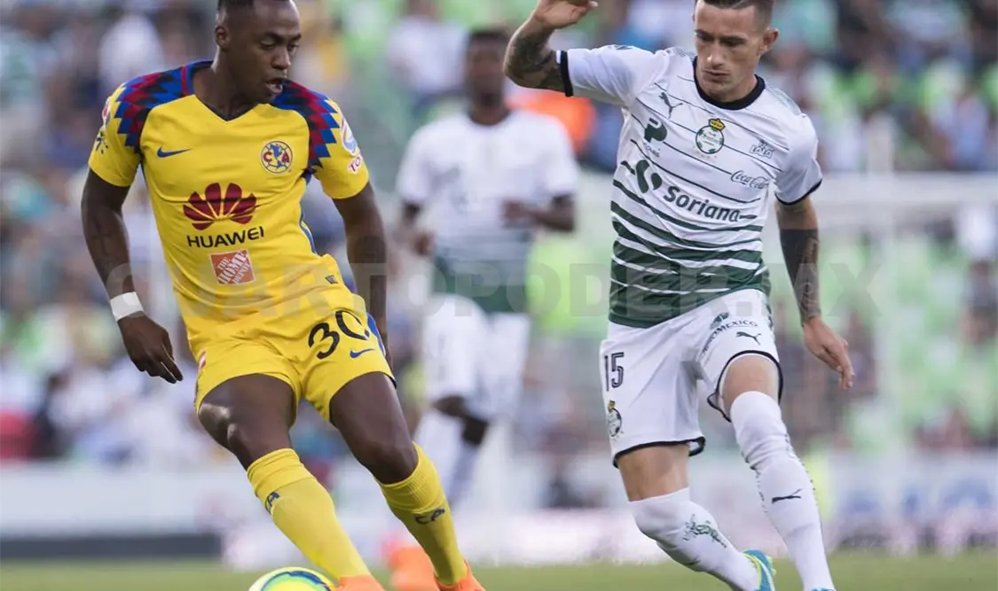 América va por la proeza cuando reciba a Santos
