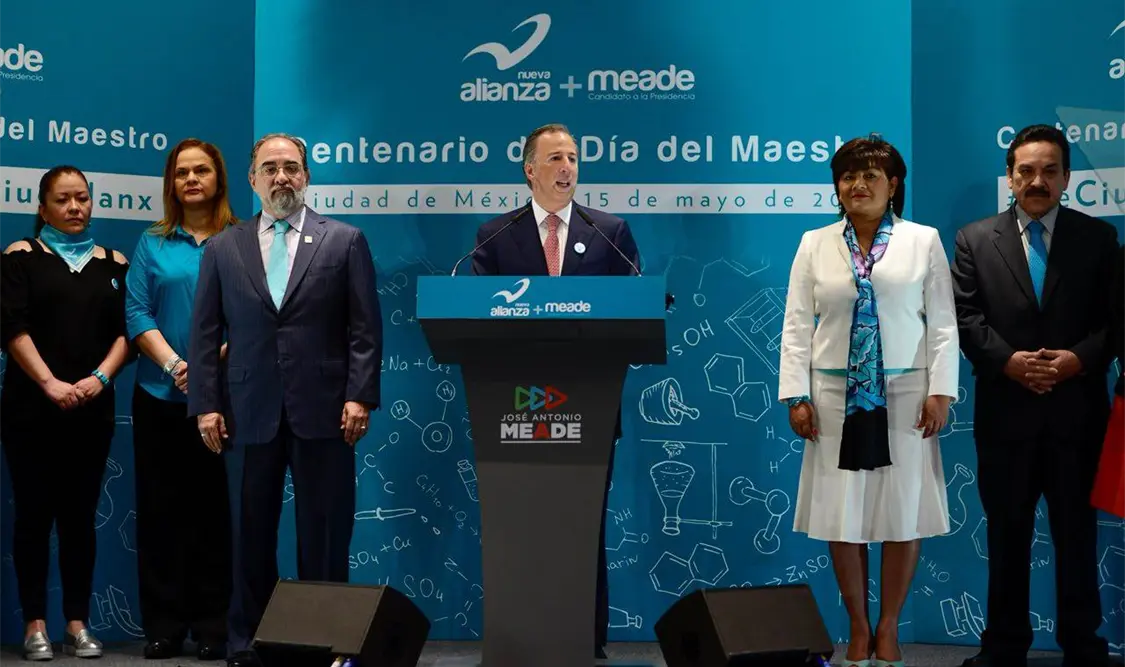 Reconoceré a los maestros con ingresos dignos: José Antonio Meade