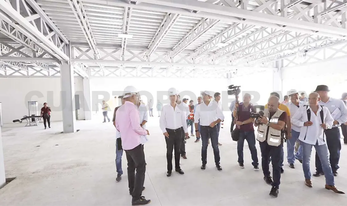 Supervisan avance en obra del Centro de Alto Rendimiento