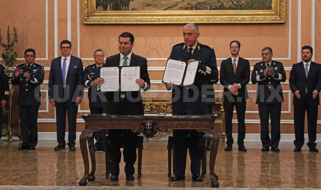 Sedena firma convenio con Financiera Rural