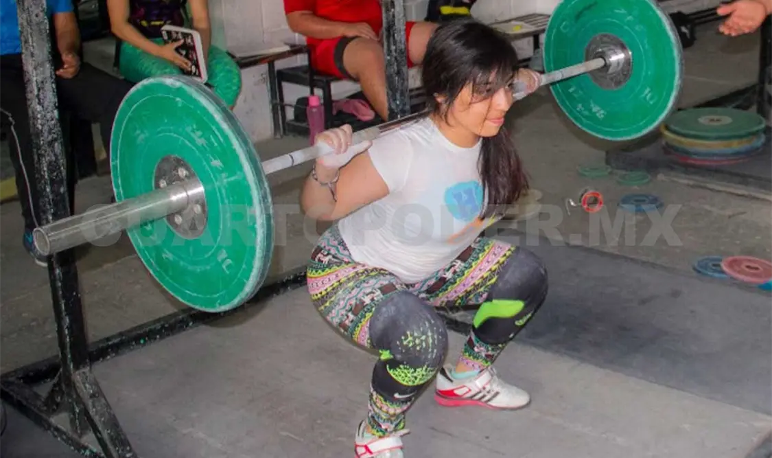 Halterofilia con maletas a OyNJ