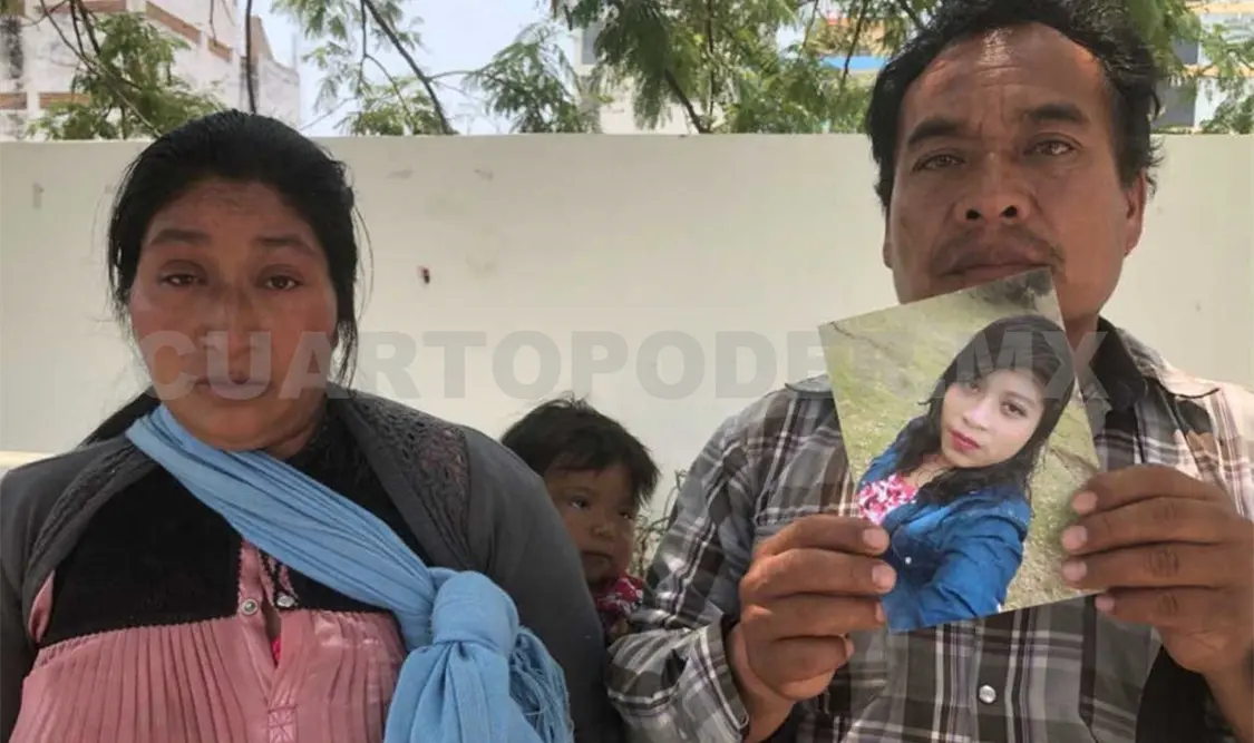 Pese a que se pagó el dinero, a la fecha Pascuala no ha sido liberada, dijo su padre Eligio de la Cruz Gómez. CP