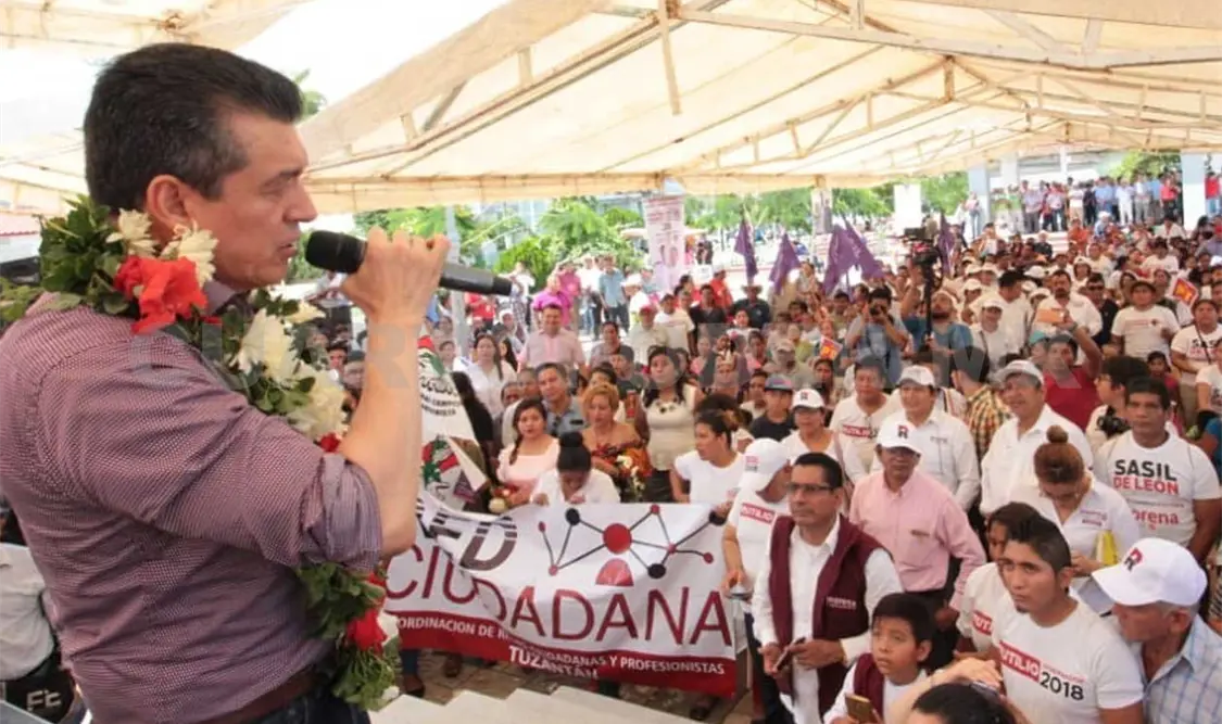 El candidato a la gubernatura afirmó que habrá un combate frontal a la corrupción. CP