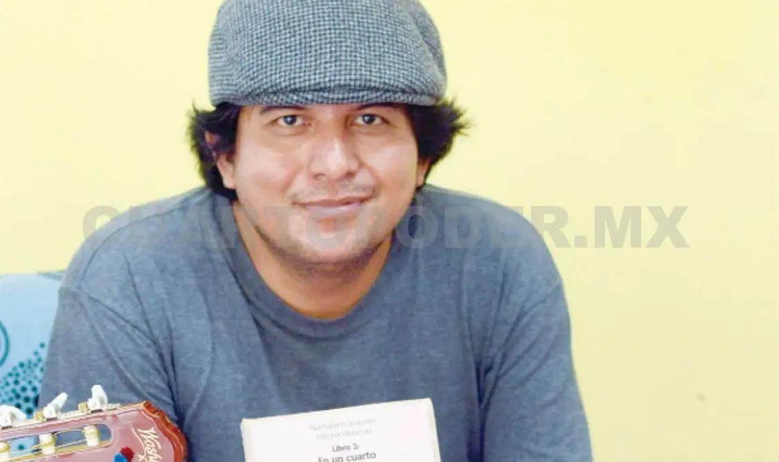 El autor presentó y leyó su obra la tarde del sábado en Chiapa de Corzo. Cortesía