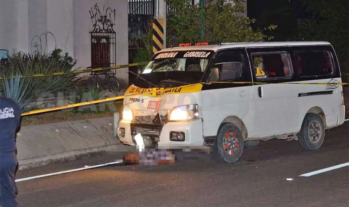 Colectivo arrebató la vida a transeúnte
