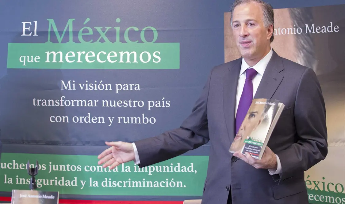 Meade presenta su libro con propuestas para transformar a México