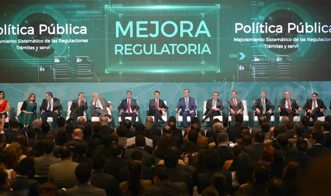 Presente PJE en promulgación de Ley de Mejora Regulatoria