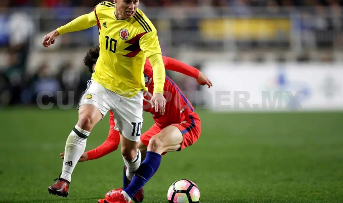James Rodríguez llega a Colombia