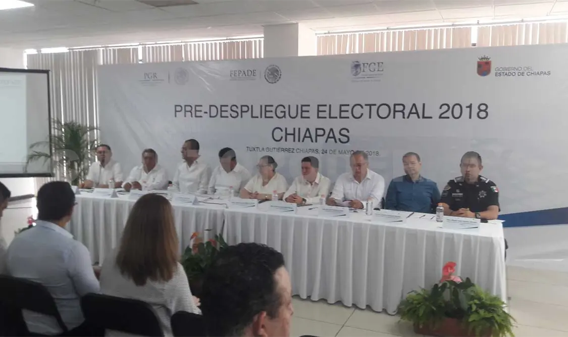 Realizarán despliegue operativo para cuidar elecciones
