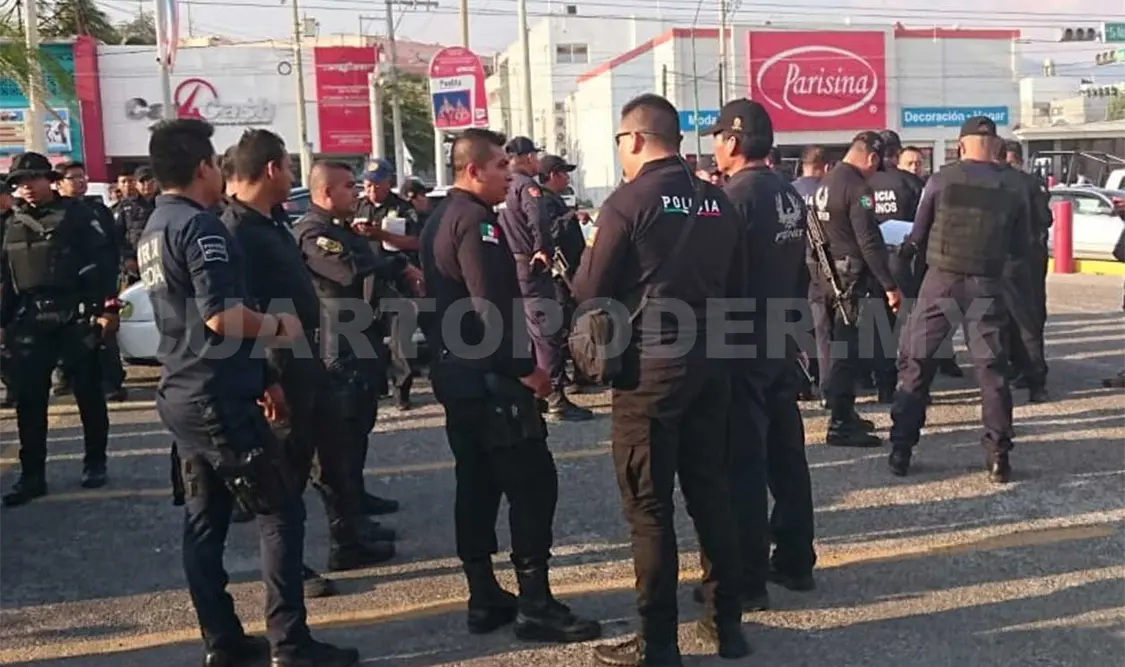 Operativo interinstitucional en plazas comerciales brinda seguridad: Grajales Monterrosa. CP