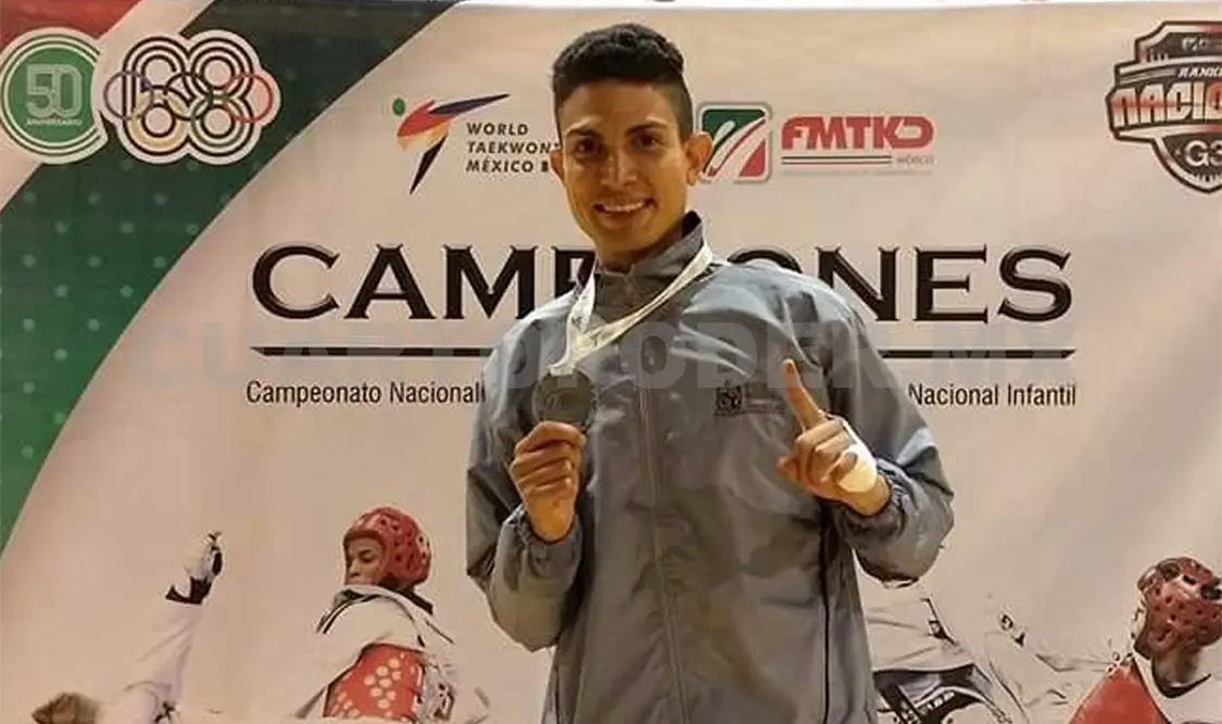 Isaac Torres gana oro en Nacional Adulto