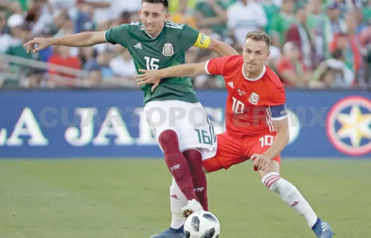 México empata con Gales rumbo a Rusia
