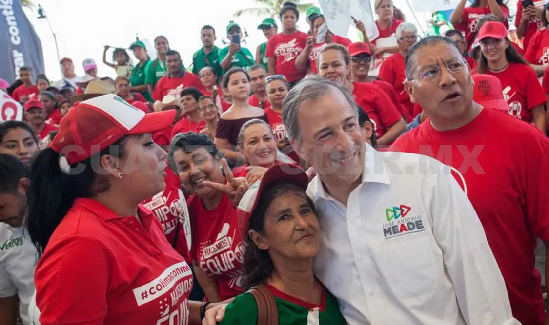 José Antonio Meade Kuribreña realizó una gira proselitista en Colima. Agencias