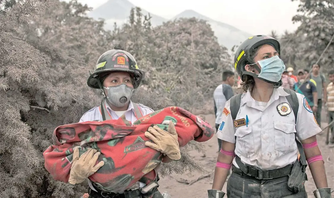 Aumentan víctimas del Volcán de Fuego