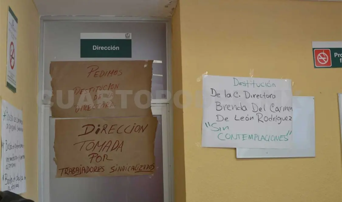 Exigen destitución de directora del IMSS