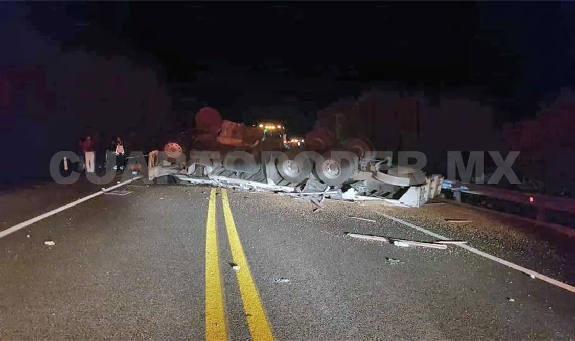 Cuatro muertos en accidente carretero