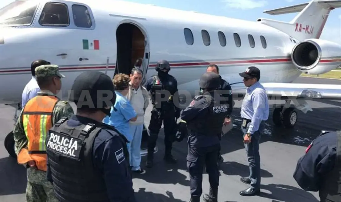 Trasladan a Mario Villanueva a penal de Chetumal