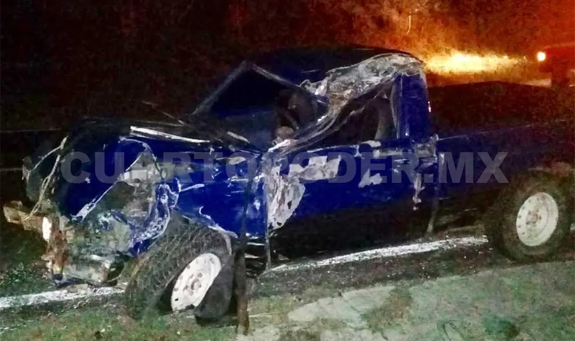 El accidente ocurrió durante la madrugada del sábado donde dos de los ocupantes resultaron lesionados. Flor Cordero / CP