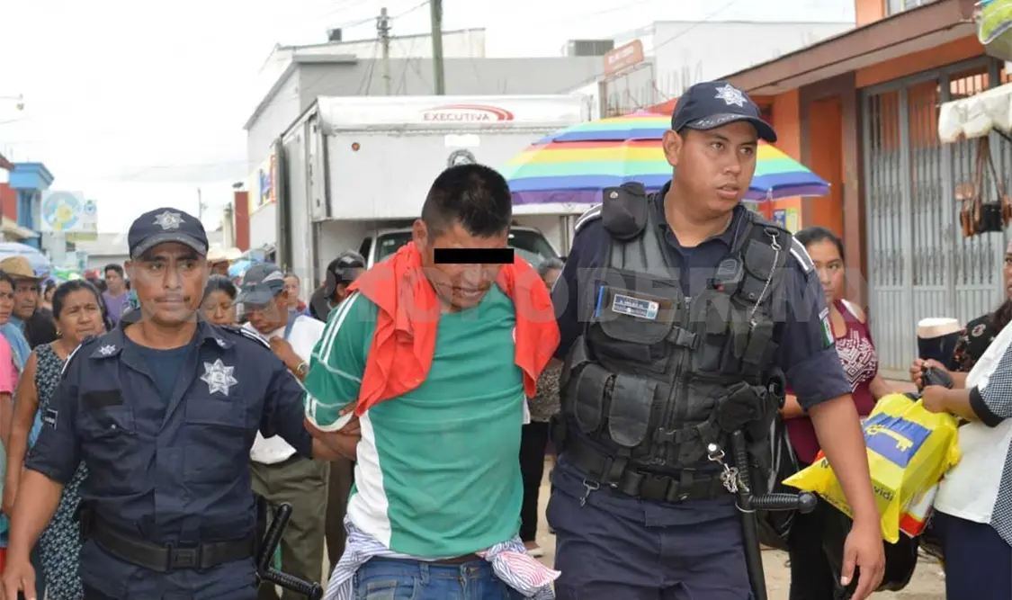 Intentan linchar a golpes a ladrón
