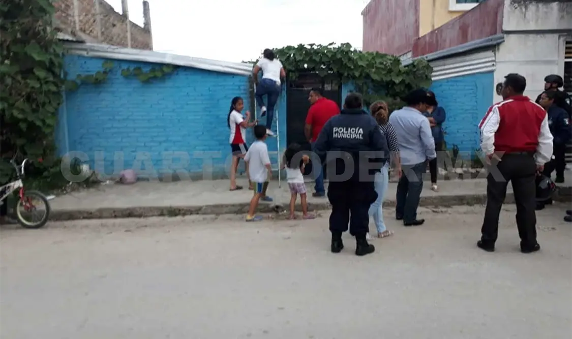 Rescatan a niña a punto de morir