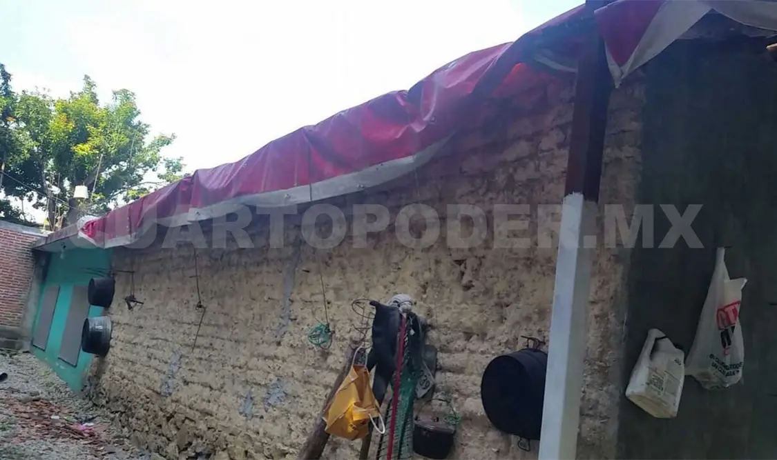 Viviendas afectadas por sismo al borde del colapso