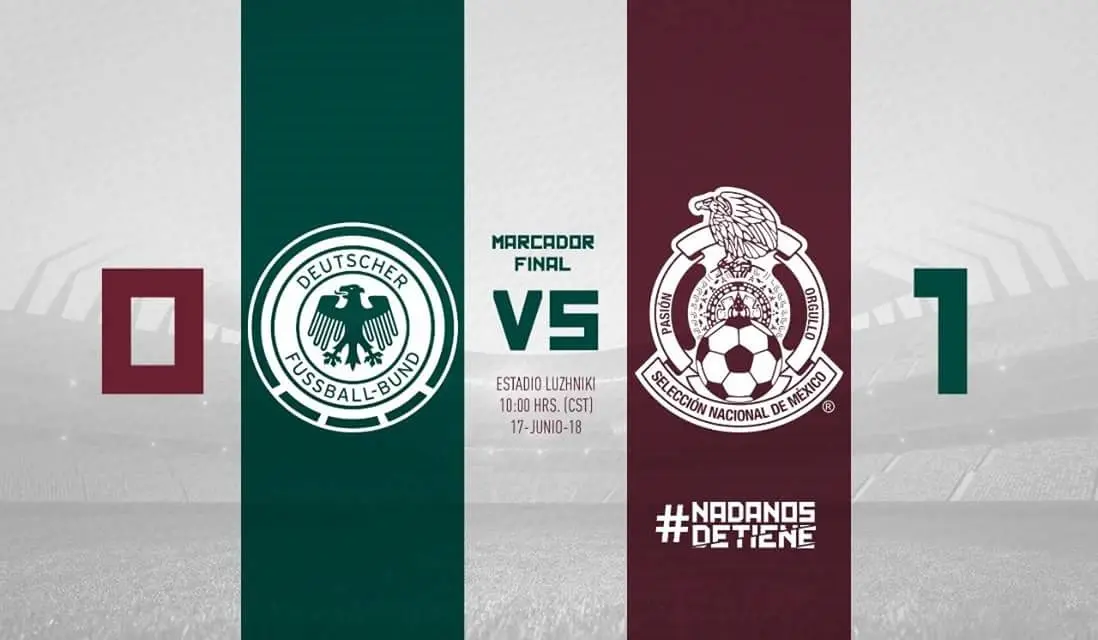 Contra los pronósticos, México hace historia y le pega 1-0 a Alemania