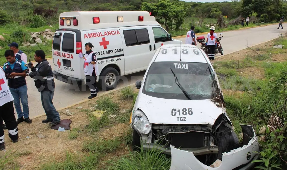 Los hechos ocurrieron alrededor de las 15:00 horas del sábado sobre la carretera que comunica al ejido Raymundo Enríquez. Edberg Mayorga / CP