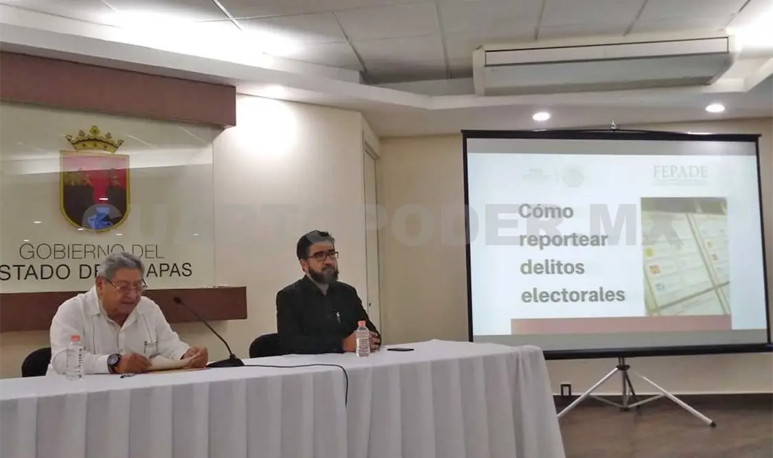Capacitan en materia de delitos electorales