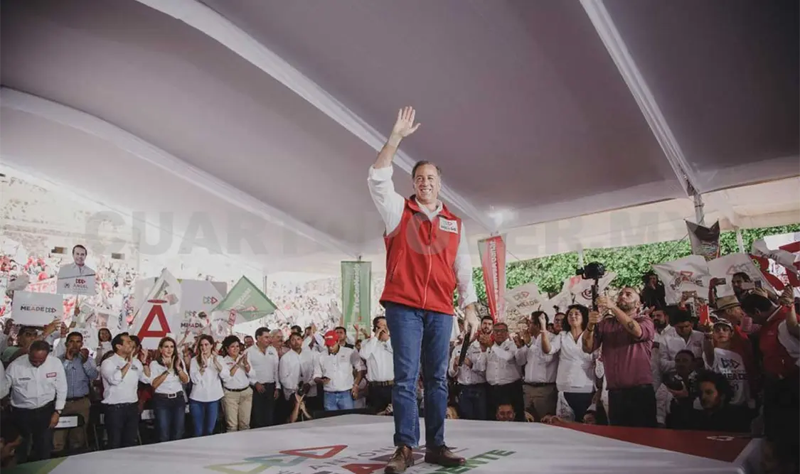 Meade pide dar “el jalón” para ganar comicios