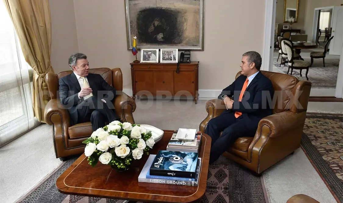 Santos y Duque pactan transición ordenada