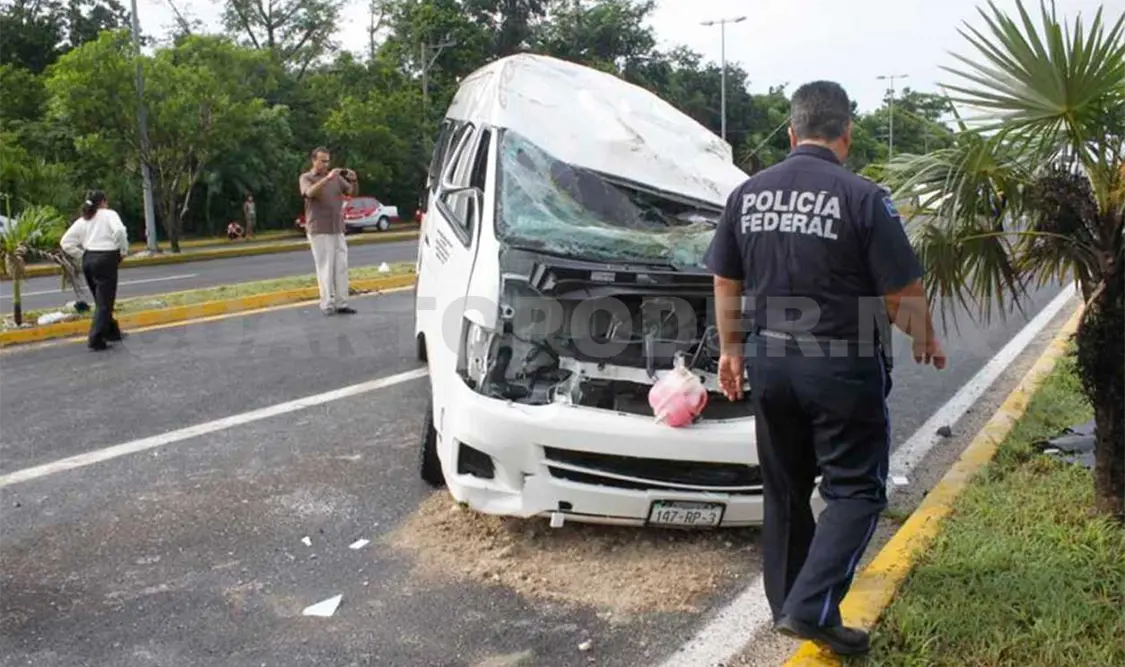 Reportan más de 300 accidentes en tramos federales